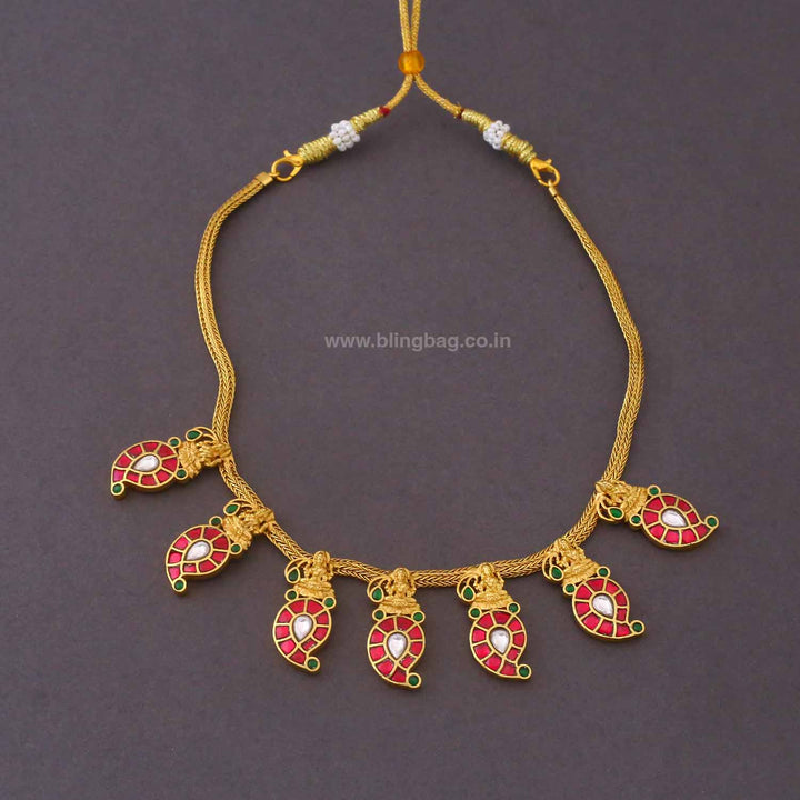 Multicolor Bhaktii Antique Jewellery Set- New Arrival