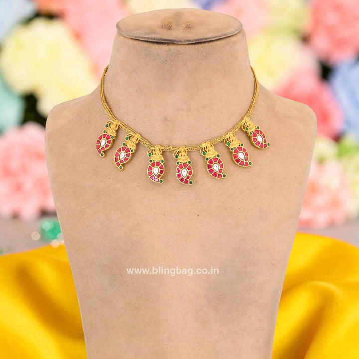 Multicolor Bhaktii Antique Jewellery Set- New Arrival