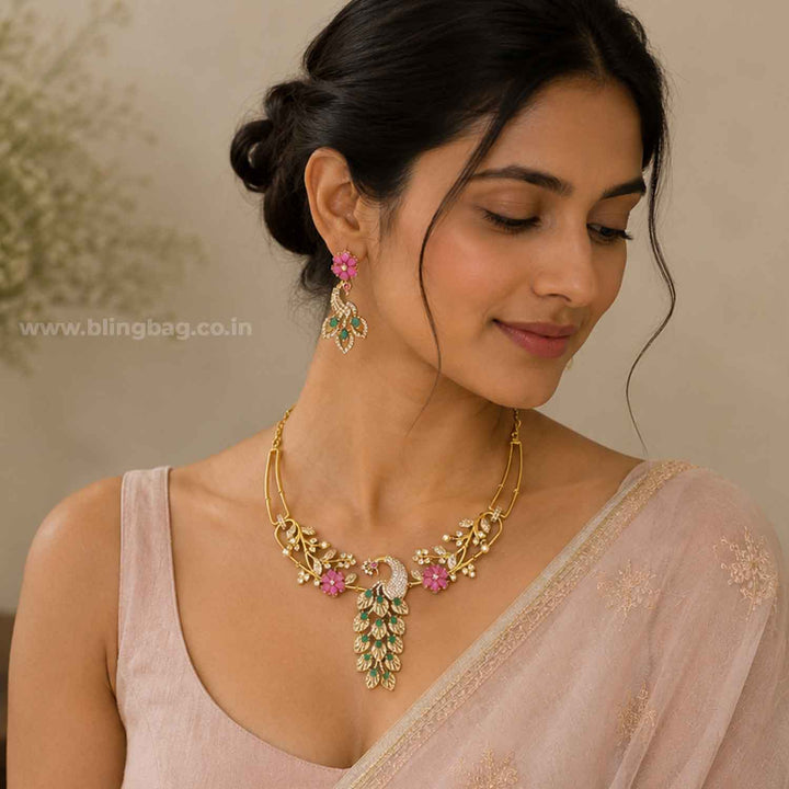 Multicolor Chloejoy Victorian Jewellery Set - New Arrival