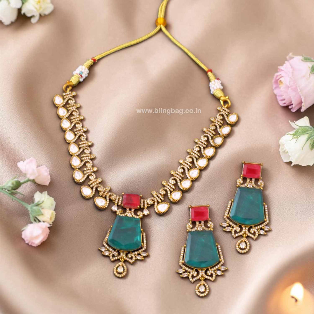 Multicolor Elenaa Victorian Jewellery Sets- New Arrivals