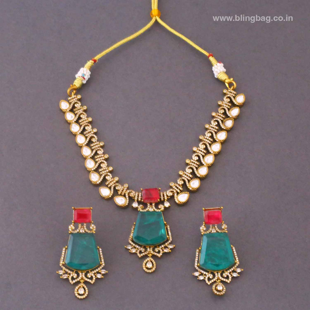 Multicolor Elenaa Victorian Jewellery Sets- New Arrivals