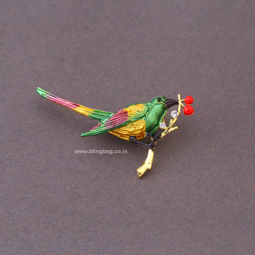 Multicolor Harvest Pearch Brooch