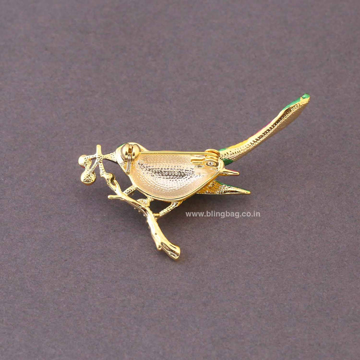 Multicolor Harvest Pearch Brooch