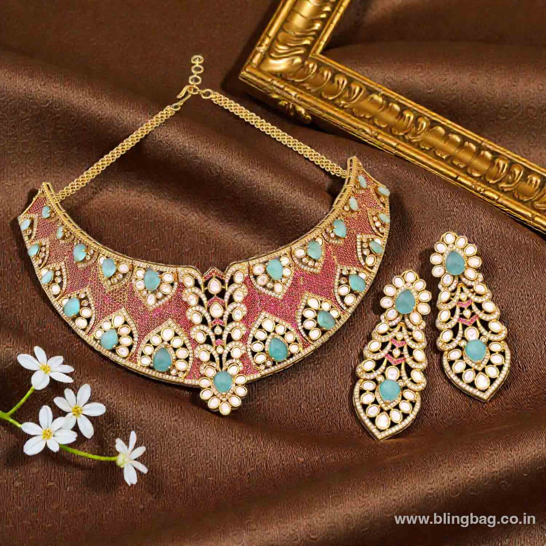 Multicolor Helenae Hasli Victorian Jewellery Set