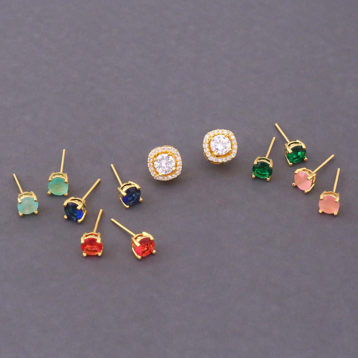 Multicolor Iskra Color Changeable Studs