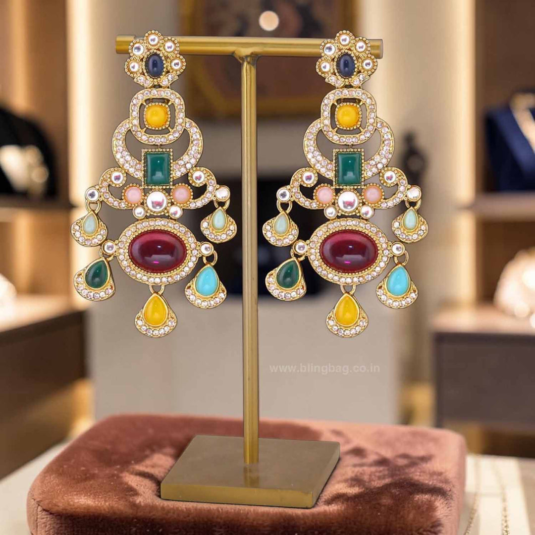 Multicolor Kavishna Danglers