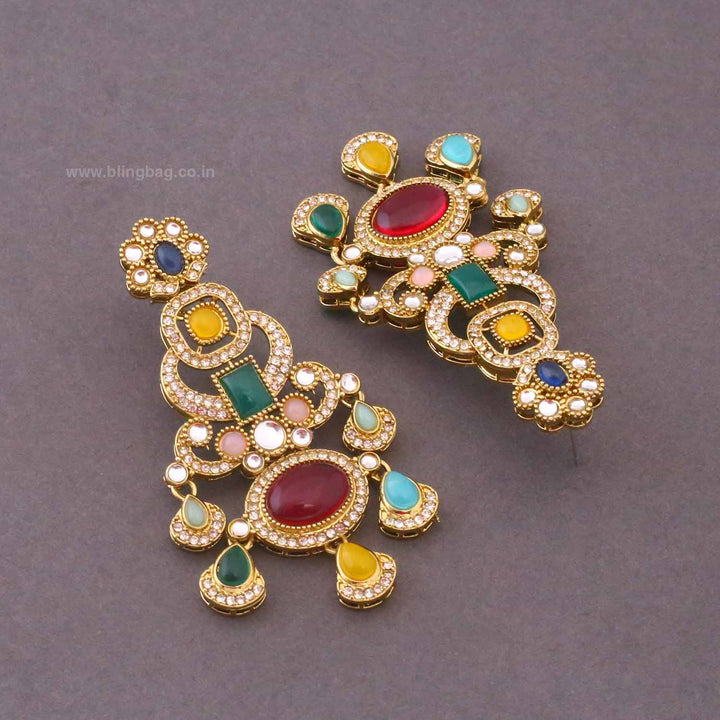 Multicolor Kavishna Danglers