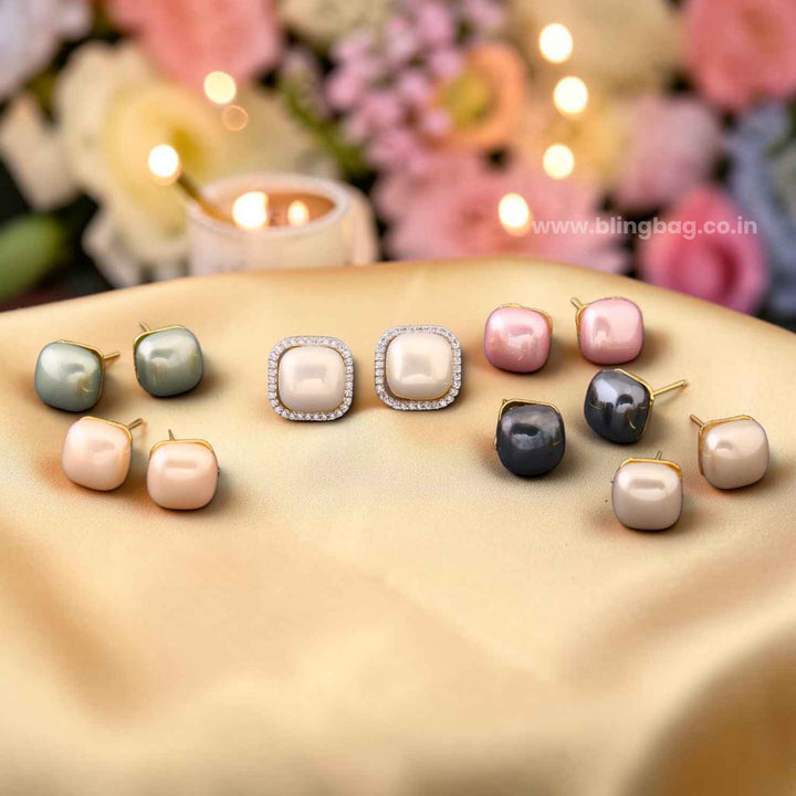 Multicolor Krityna Zirconia Studs