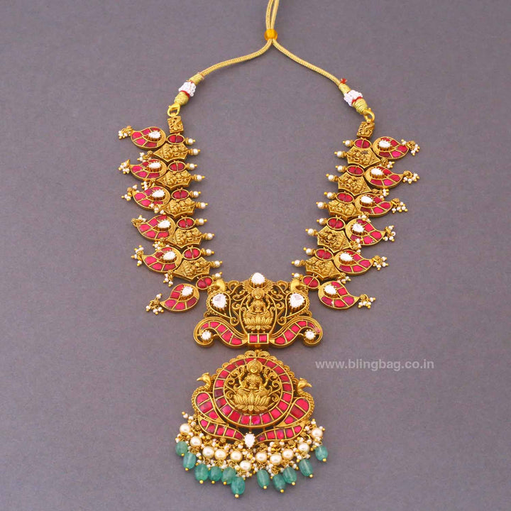 Multicolor Krushreeta Jadau Jewellery Set- New Arrival