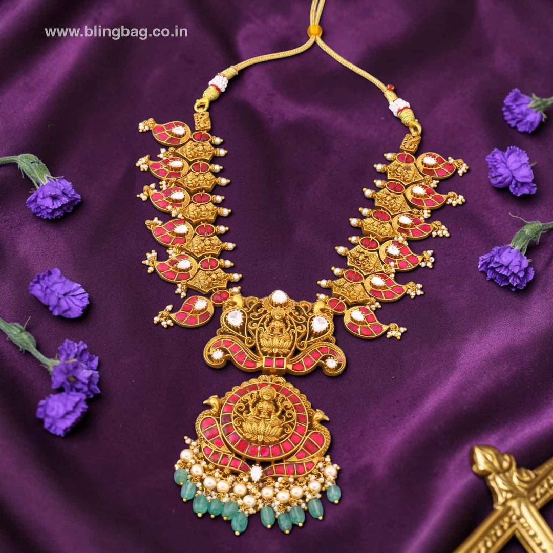 Multicolor Krushreeta Jadau Jewellery Set- New Arrival