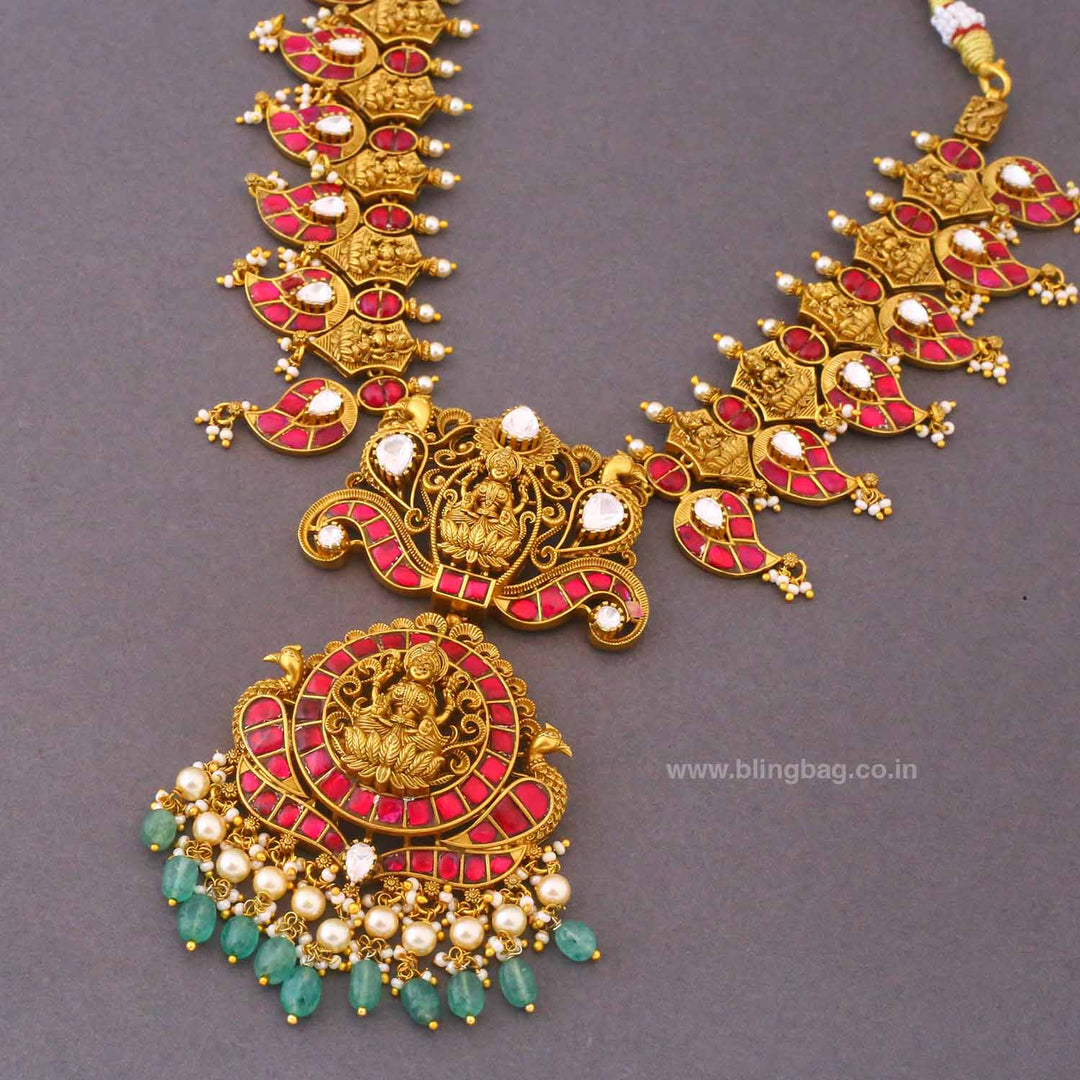 Multicolor Krushreeta Jadau Jewellery Set- New Arrival
