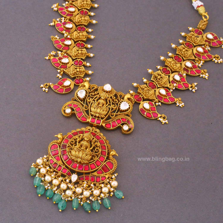 Multicolor Krushreeta Jadau Jewellery Set- New Arrival