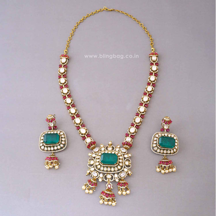Multicolor Legacy Victorian Jewellery Set - New Arrival