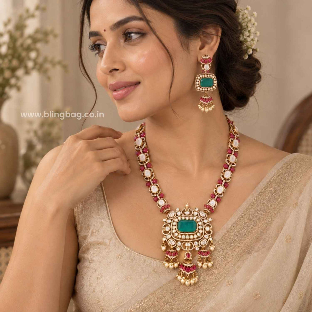 Multicolor Legacy Victorian Jewellery Set - New Arrival
