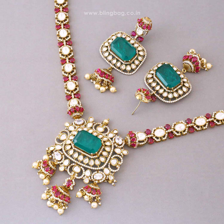 Multicolor Legacy Victorian Jewellery Set - New Arrival