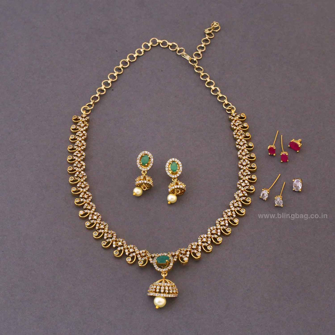 Multicolor Lumina Victorian Jewellery Set - New Arrival