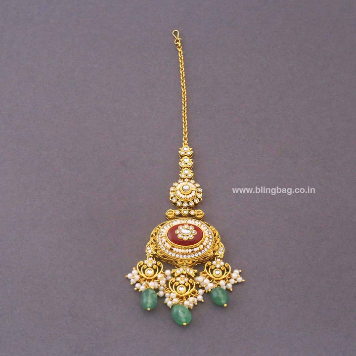 Multicolor Mehra Bridal Jewellery Set