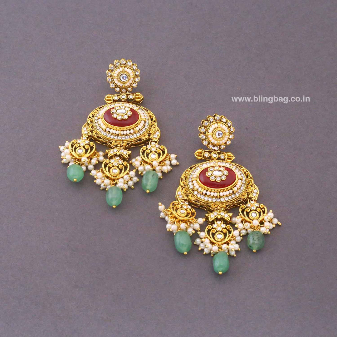 Multicolor Mehra Bridal Jewellery Set
