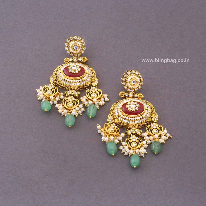 Multicolor Mehra Bridal Jewellery Set