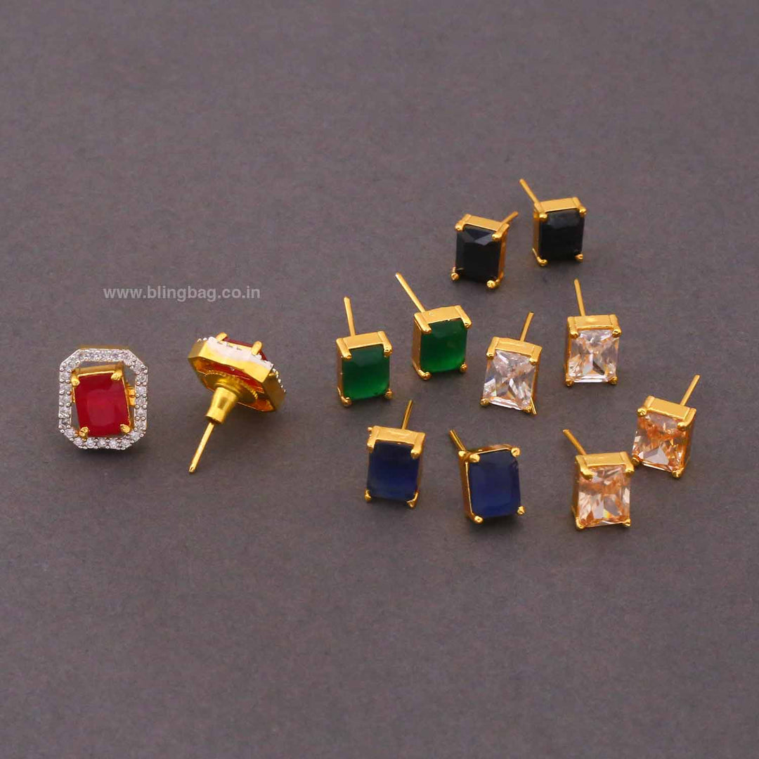 Multicolor Mercy Color Changeable Studs