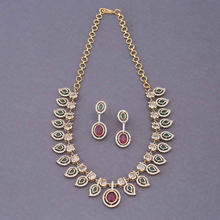 Multicolor Mirelle Victorian Jewellery Set - New Arrival