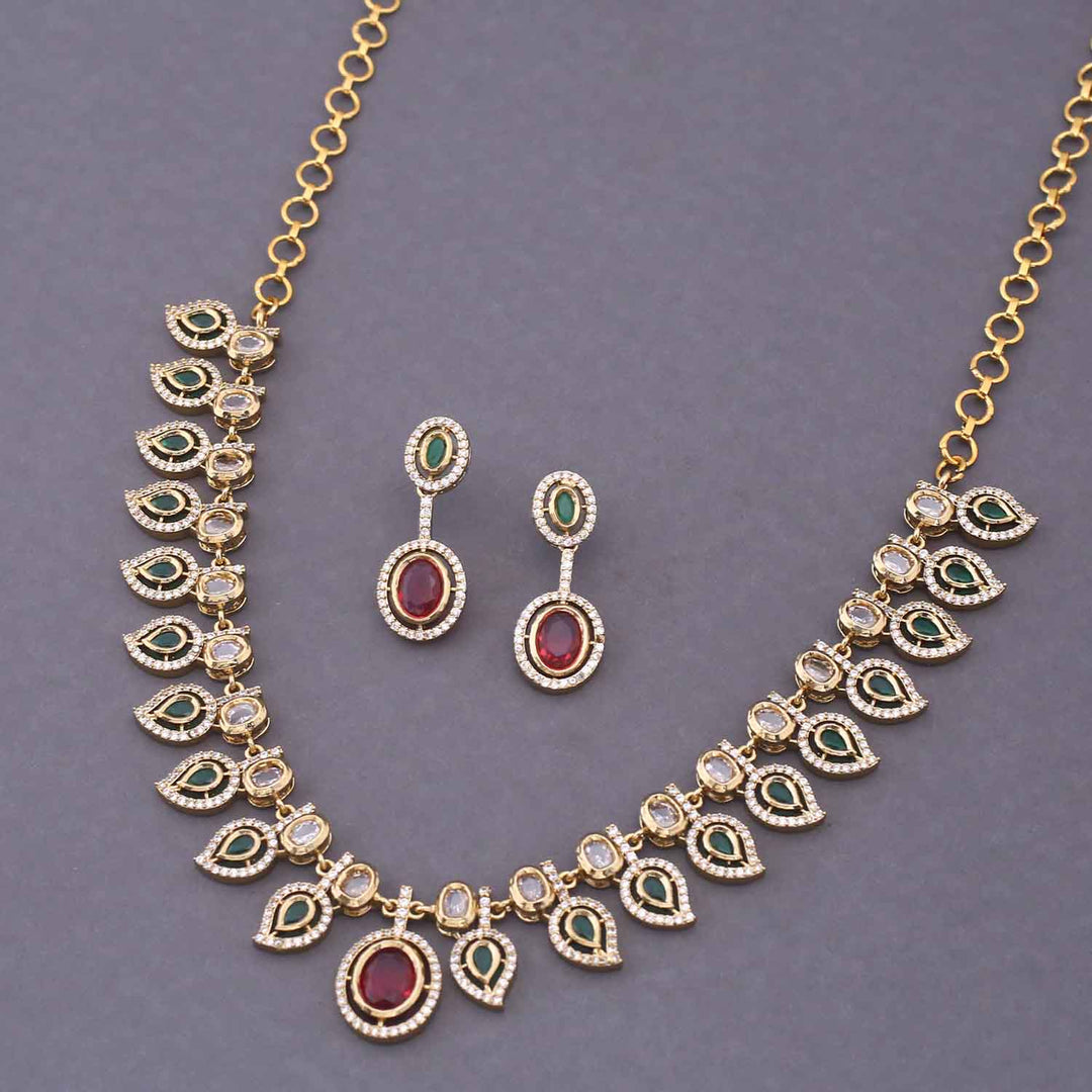 Multicolor Mirelle Victorian Jewellery Set - New Arrival