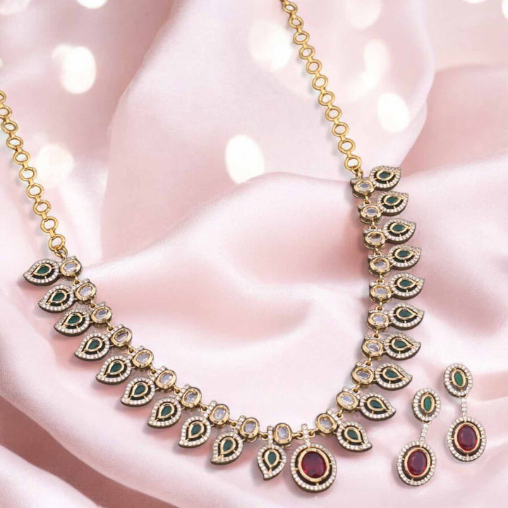 Multicolor Mirelle Victorian Jewellery Set - New Arrival