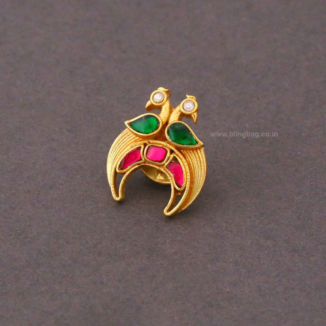 Multicolor Morjodi Brooch