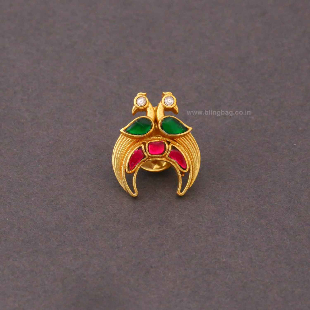 Multicolor Morjodi Brooch