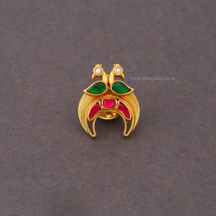 Multicolor Morjodi Brooch