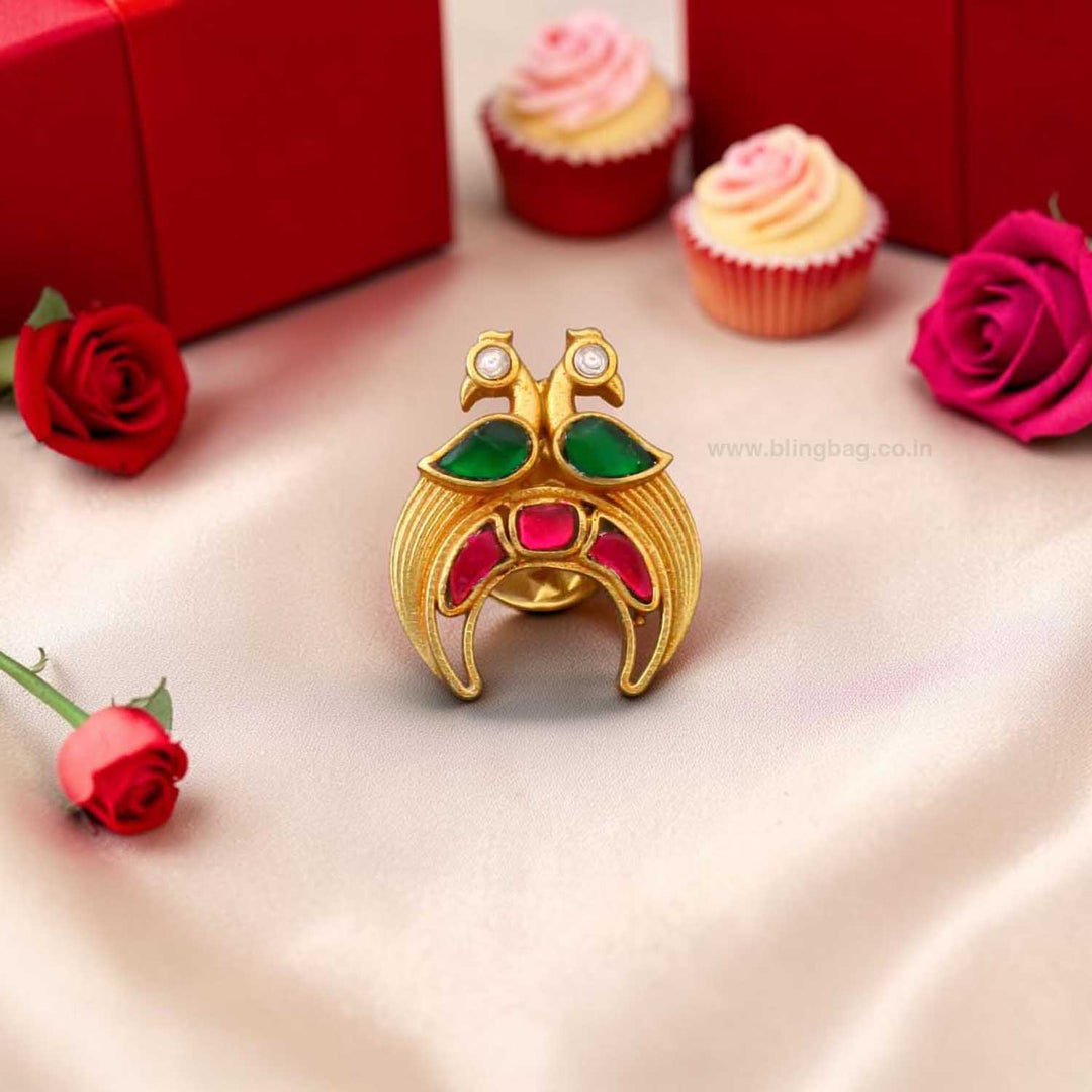 Multicolor Morjodi Brooch