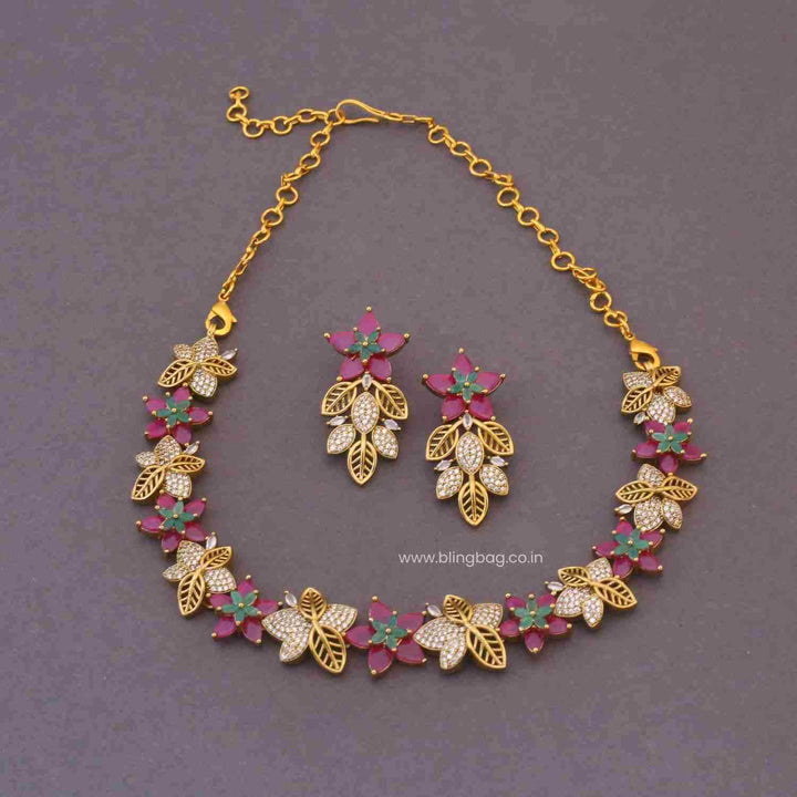 Multicolor Municca Victorian Jewellery Set - New Arrival