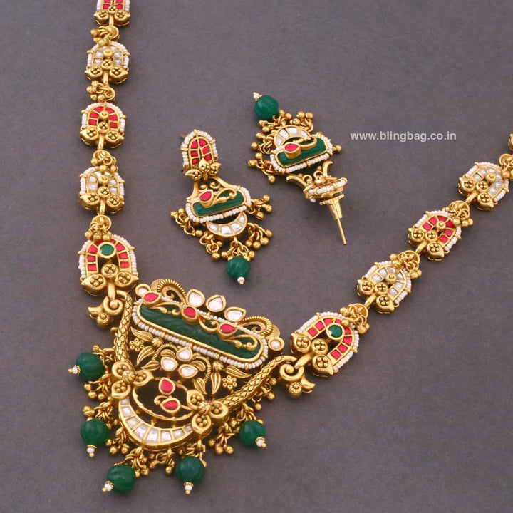 Multicolor Naina Heritage Jewellery Set