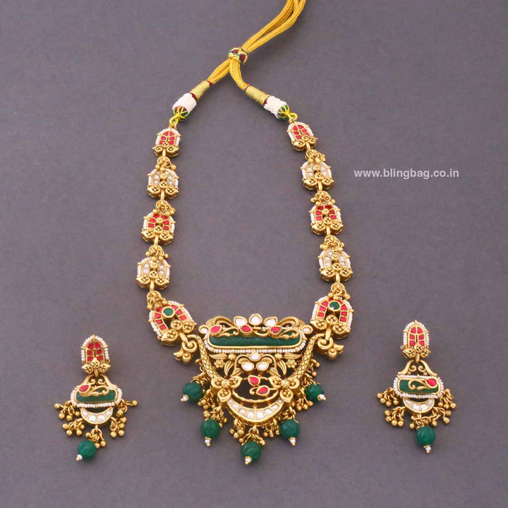 Multicolor Naina Heritage Jewellery Set