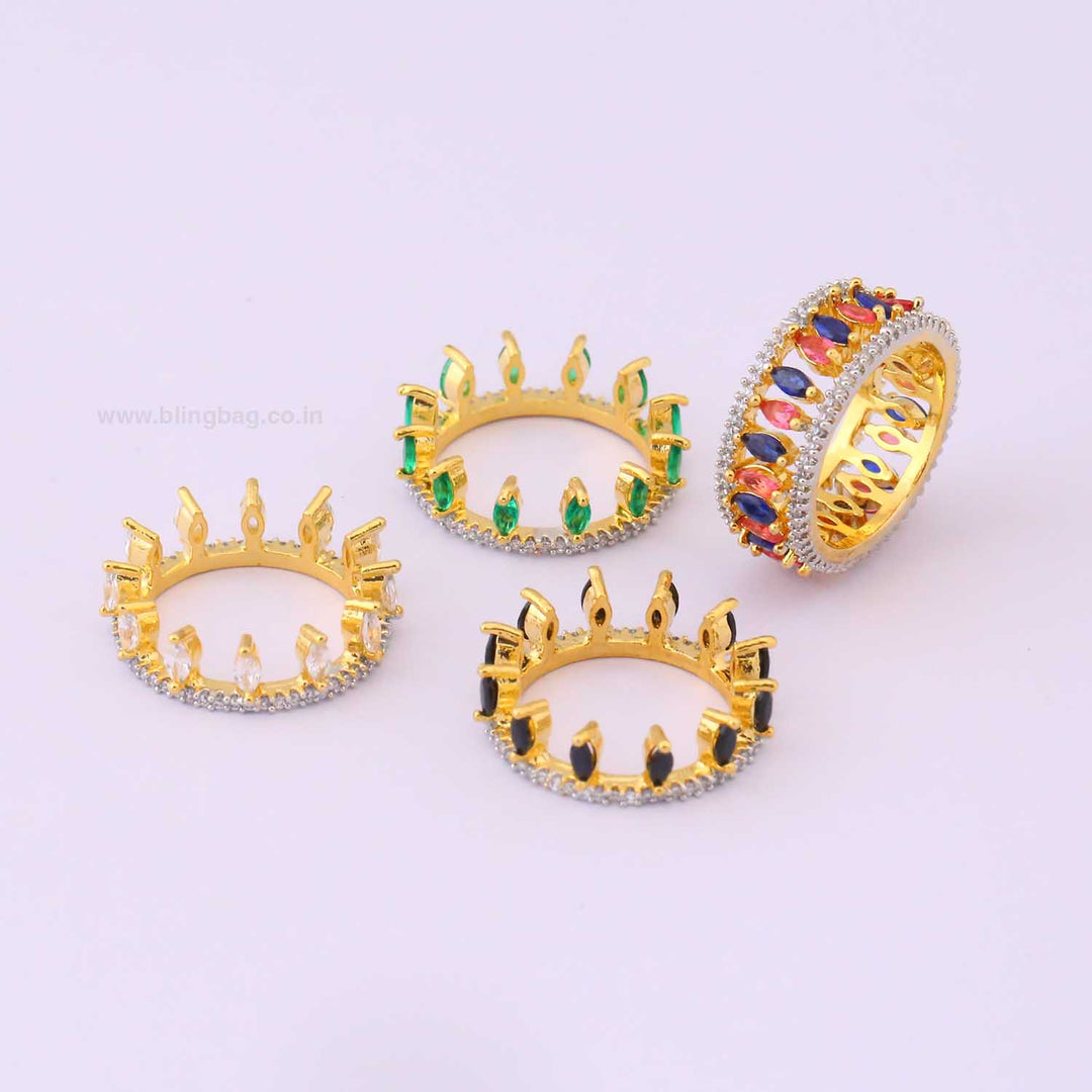 Multicolor Navjyoti Changeable Ring