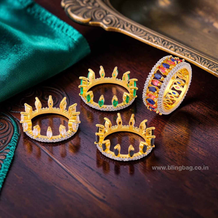 Multicolor Navjyoti Changeable Ring