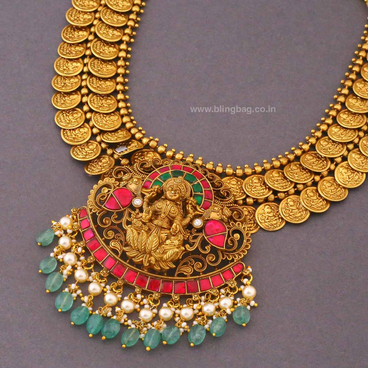 Multicolor Onashree Jadau Jewellery Set- New Arrival
