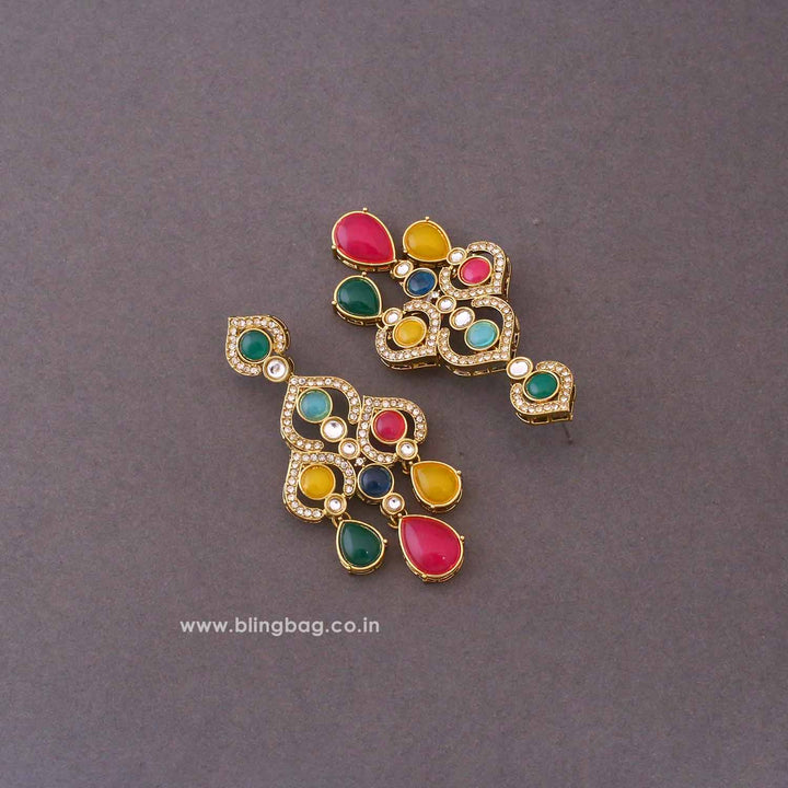 Multicolor Panya Danglers