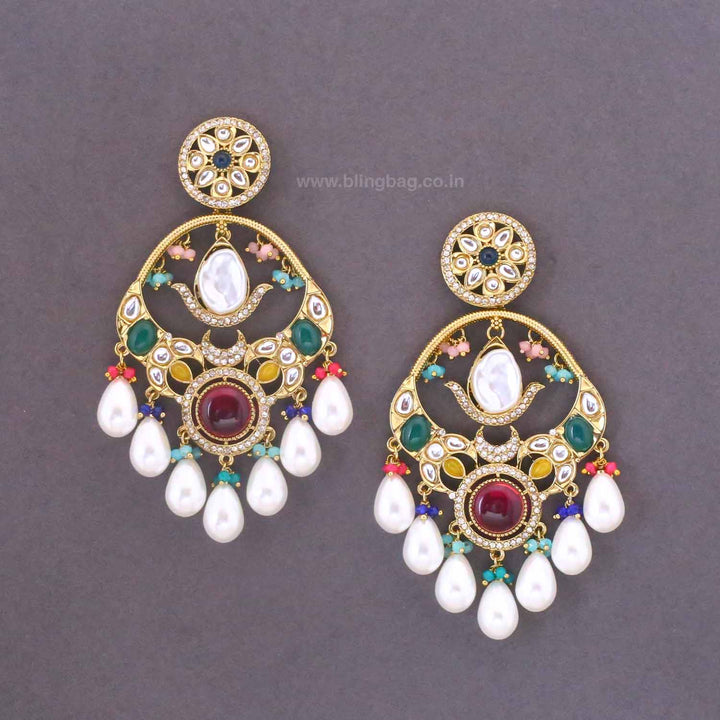 Multicolor Qamra Chaandbalis