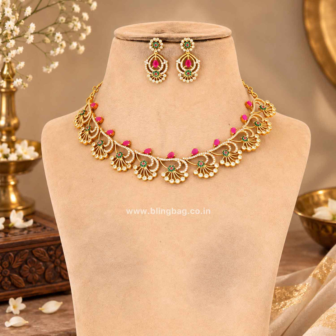 Multicolor Radiance Victorian Jewellery Set - New Arrival