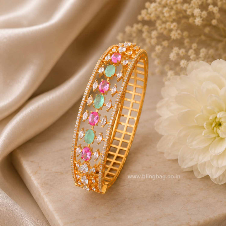 Multicolor Rubya Zirconia Bracelet