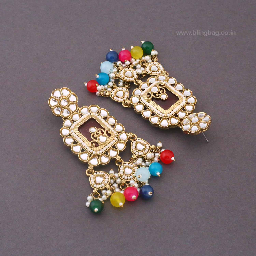 Multicolor Ruhisa Danglers