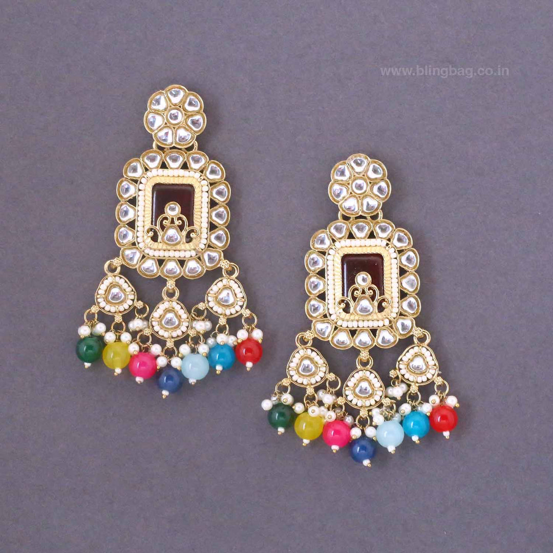Multicolor Ruhisa Danglers
