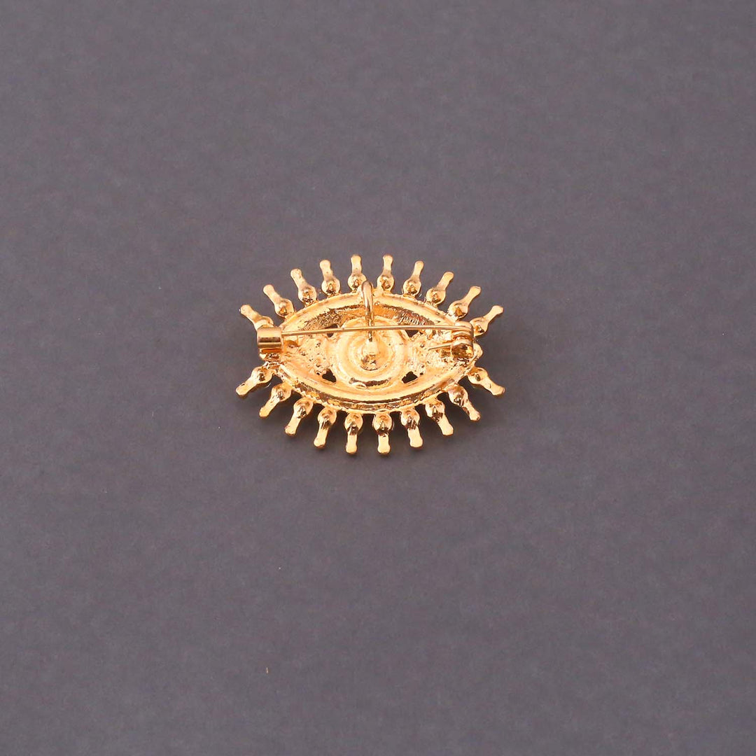 Multicolor Sentinel Eye Brooch