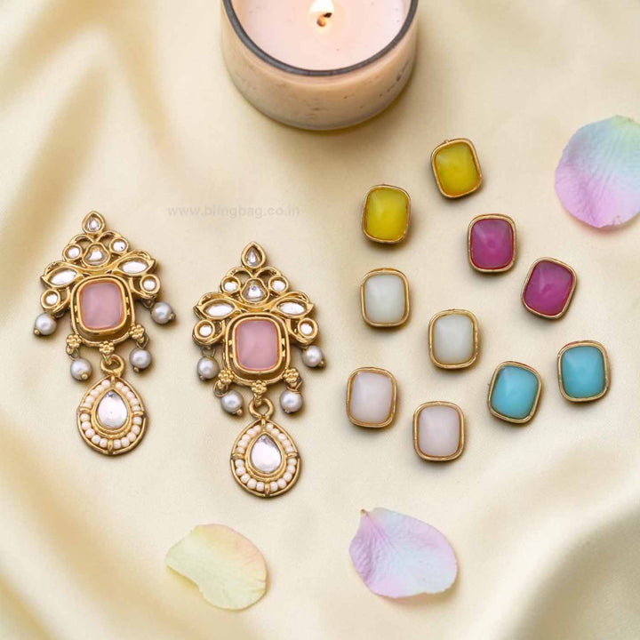 Multicolor Sharvita Changeable Danglers