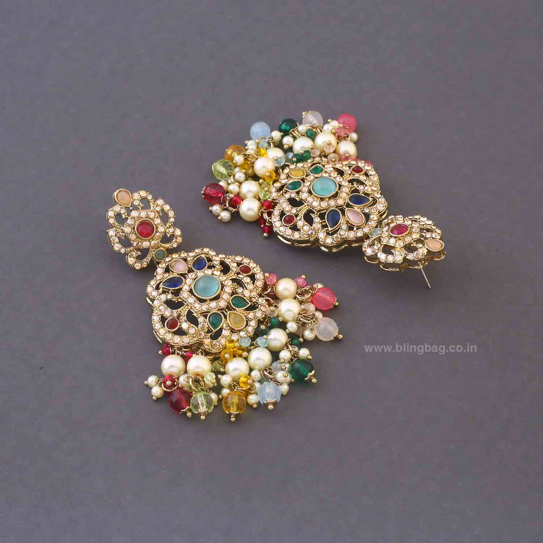 Multicolor Shaswati Chaandbalis