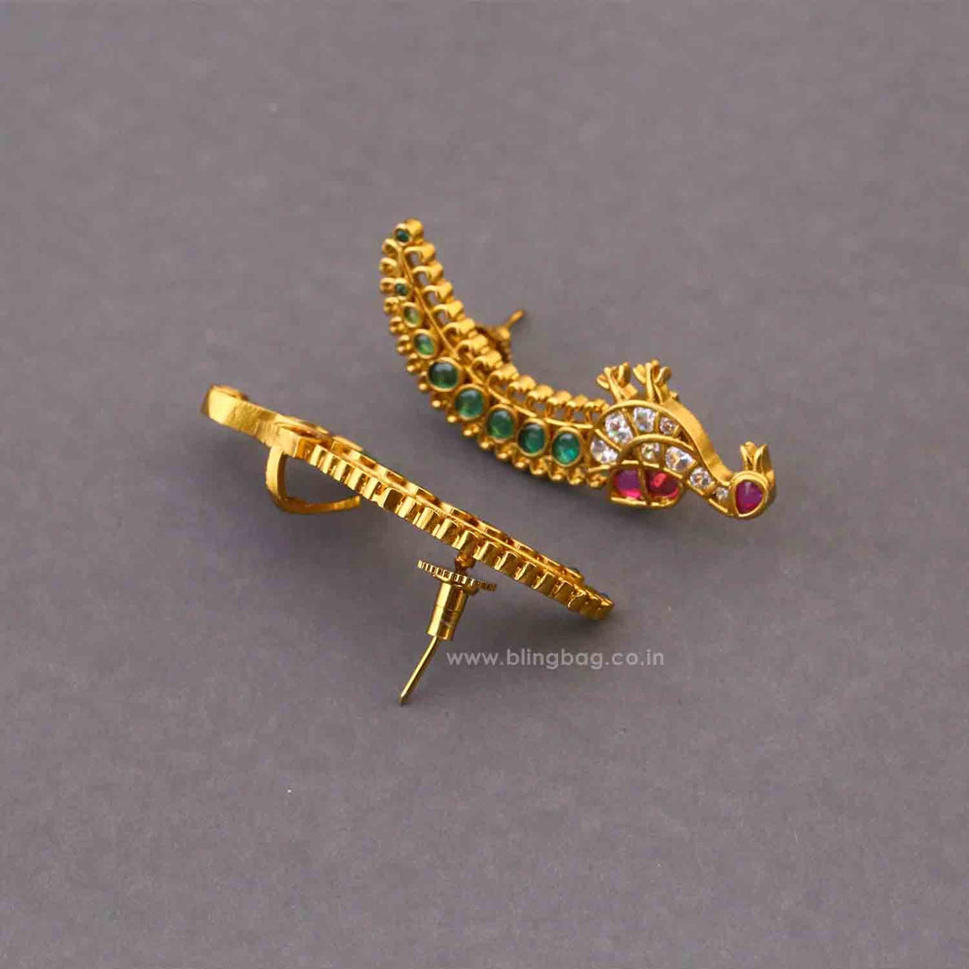 Multicolor Silvaine Studs
