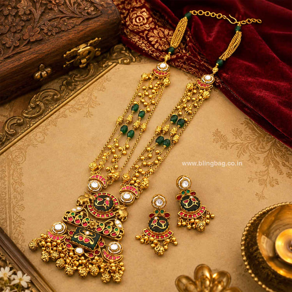 Multicolor Sobhavya Heritage Jewellery Set - New Arrival
