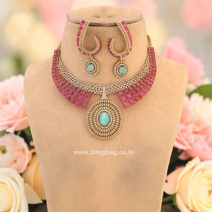 Multicolor Sophina Hasli Victorian Jewellery Set- New Arrivals