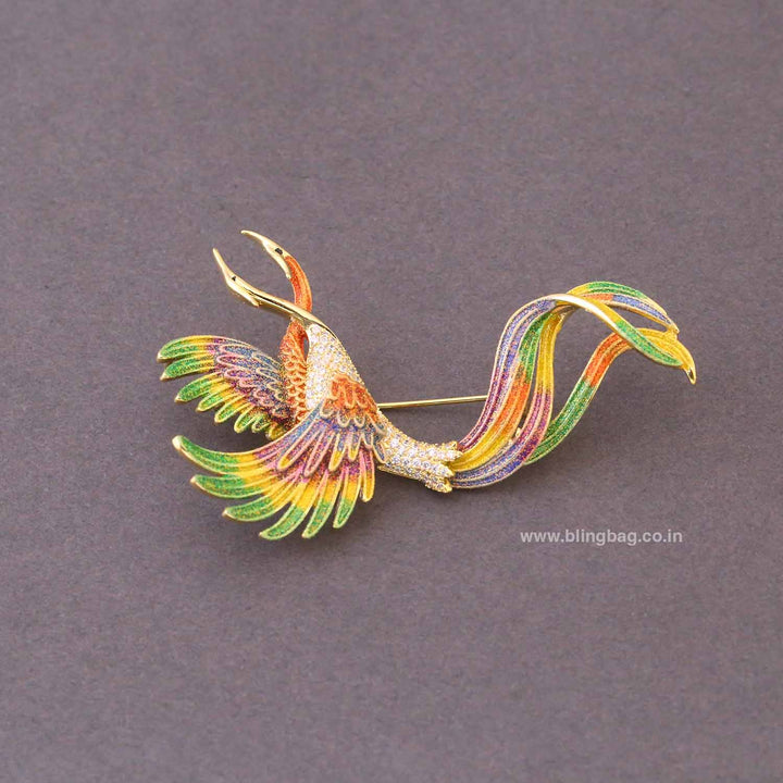 Multicolor Soulmate Soar Brooch